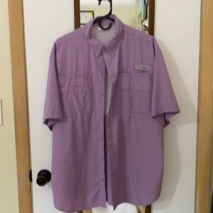 Columbia Men’s short sleeve shirt Sz L